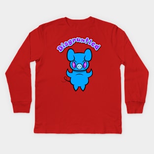 Disgruntled Pig Kids Long Sleeve T-Shirt